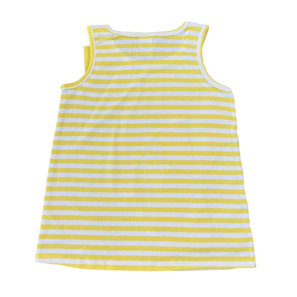 NWT Gymboree Yellow/White Stripes Embroidered Lemon Top & Clip - 5T - Picture 5 of 9